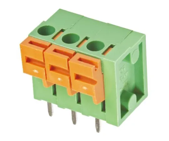 64-0517-92　Amphenol FCI Non-F***d Terminal Block, 3 Way/Pole, 26 → 16 AWG, Thermoplastic, 300 V　20020302-D031B01LF