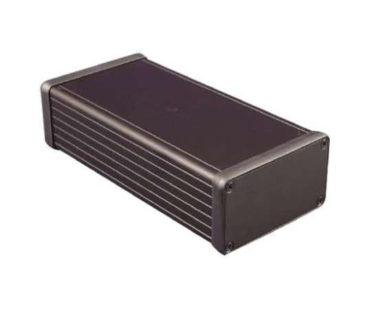 64-0623-67　Hammond 1455, Aluminium Enclosure, 160 x 78 x 43mm　1455K1601BK