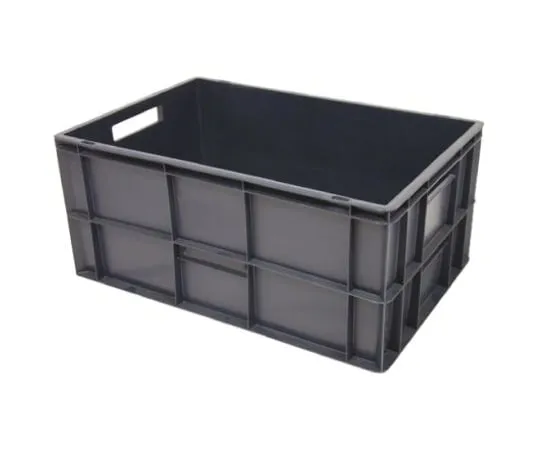 64-0423-12　RS PRO 52L Grey PP Euro Containers, 600mm x 400mm x 270mm　725-9170