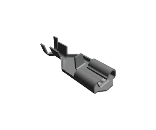 64-0395-06　TE Connectivity Positive Lock .250 Mk II Series Crimp Receptacle, 6.35 x 0.81mm, 0.8mm² to 2mm², 18AWG to 14AWG, Tin　63097-1