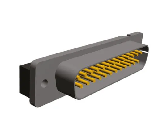64-0535-60　TE Connectivity AMPLIMITE HDP-20 Series, 25 Way Through Hole PCB D-sub Connector Plug, 2.76mm Pitch　5-338311-2