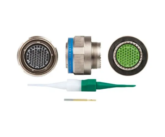 64-0573-40　Souriau 8D Series, 55 Way Cable Mount MIL Spec Circular Connector Plug, Socket Contacts,Shell Size 17, Screw Coupling,　8D517F35SN