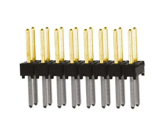 64-0590-74　Samtec TSW, 16 Way, 2 Row, Straight Pin Header　TSW-108-08-L-D