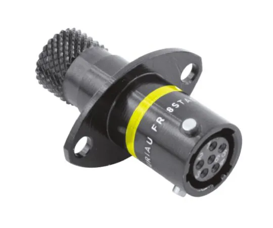 64-0547-27　Souriau 8STA Series Panel Mount Connector, 6 contacts Socket　8STA00835SA