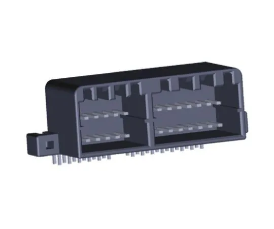 64-0397-92　TE Connectivity MULTILOCK 040 II Female Connector Housing, 2.5mm Pitch, 28 Way, 2 Row Right Angle　175976-2