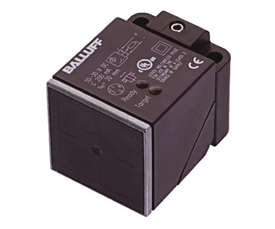 64-0627-57　BALLUFF Inductive Sensor 20 mm Detection PNP-NO, 62mm Length, 10 → 30 V dc supply voltage　BES Q40KFU-PSC20B-S04G