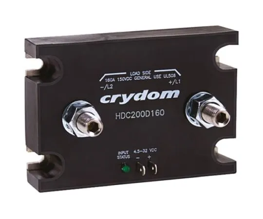 64-0635-52　Sensata / Crydom 120 A Solid State Relay, DC, Panel Mount, 72 V dc Maximum Load　HDC100D120