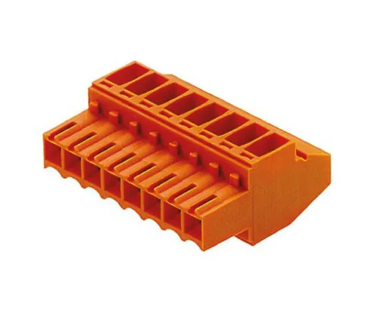 64-0559-82　Weidmüller BL Non-F***d Terminal Block, 2 Way/Pole, Screw Terminals, 28 → 14 AWG Cable Mount, PBT, 320 V　BL 3.50/02/90 SN ORBX - 1638550000