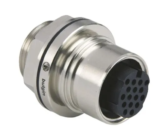 64-0583-65　Bulgin Buccaneer 6000 Series Panel Mount Connector, 16 contacts Plug　PXM6012/16S/CR