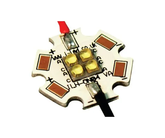 64-0351-11　ILS ILH-OW04-STWH-SC211-WIR200., OSLON 150 4+ PowerStar Circular LED Array, 4 White LED (5700K)　ILH-OW04-STWH-SC211-WIR200.