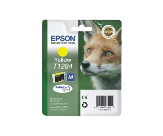 64-0423-60　Epson T1284 Yellow Ink Cartridge　C13T12844010
