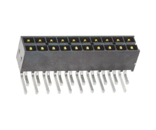 64-0593-62　Samtec IPT1 Mini Mate, 20 Way, 2 Row, Right Angle PCB Header　IPT1-110-01-L-D-RA