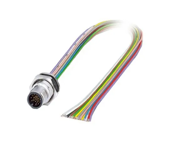 64-0407-75　Phoenix Contact M12 17-Pin Male Cable for *** with M12 Sensor Connectors　1419726