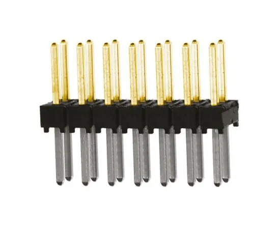 64-0590-69　Samtec TSW, 14 Way, 2 Row, Straight Pin Header　TSW-107-08-L-D