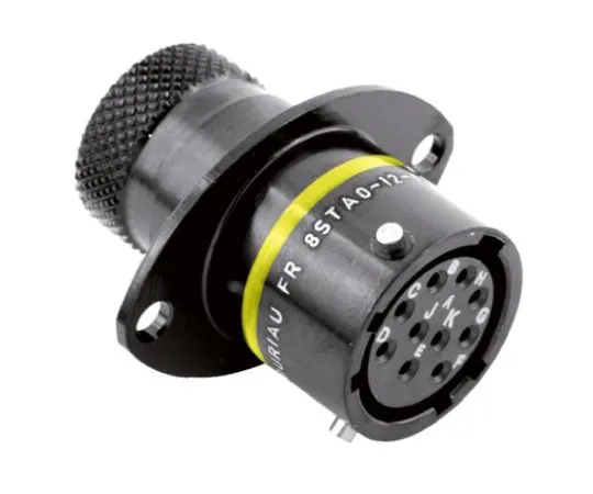 64-0547-69　Souriau 8STA Series Panel Mount Connector, 10 contacts Socket　8STA01298SA