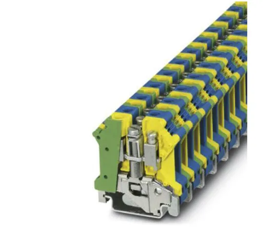 64-0637-79　Phoenix Contact, UK 10 N-PE/N Series , 250 V F*** Terminal Block, Screw Termination　3024740