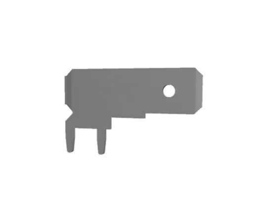 64-0380-24　TE Connectivity Crimp Tab Terminal, Uninsulated, Tin over Nickel Plated, 6.35 x 0.83mm　63951-1