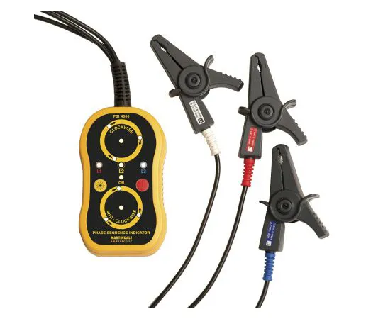 64-0469-81　Martindale PSI4000 Phase Rotation Tester CAT III 1000V, CAT IV 600V CAT III 1000 V, CAT IV 600 V 65Hz 1000V ac　PSI4000