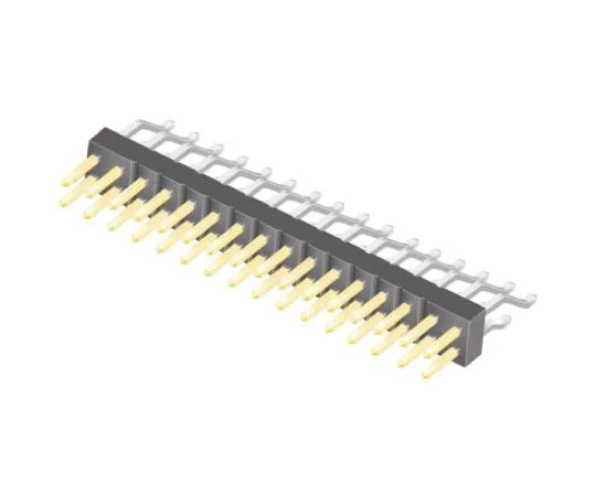 64-0582-61　Samtec TSM, 32 Way, 2 Row, Right Angle Pin Header　TSM-116-01-L-DH