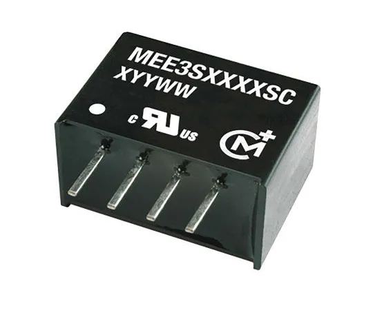 64-0509-30　Murata Power Solutions MEE3 3W Isolated DC-DC Converter Through Hole, Voltage in 4.5 → 5.5 V dc, Voltage out 12V　MEE3S0512SC