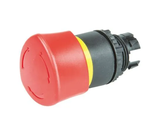 64-0601-89　BACO BACO Series, Red Push Button Head, Turn to Reset, 22mm Cutout　L22ER01