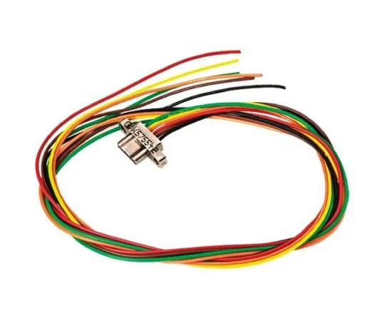 64-0388-31　457.2mm AV Cable 6 Way Male Micro D-Sub to Free End Free End　GMSM2-6P-6K7-18B