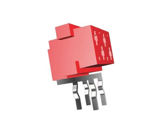 64-0372-38　TE Connectivity Micro-MaTch Series 2.54mm Pitch 16 Way 2 Row Right Angle PCB Socket, Through Hole, Solder Termination　1-215460-6