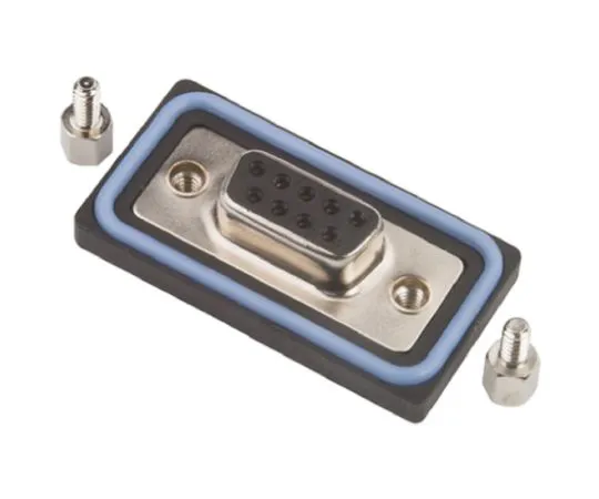 64-0402-04　Amphenol SDB Series Panel Mount, 9 Pin D-sub Connector Socket, Shell Size E Waterproof D-Sub　SDB-09PFFS-SL8001