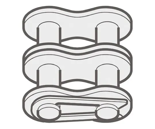 64-0403-52　Renold Steel Roller Chain Link, Chain Type 06B-2　06B2S26