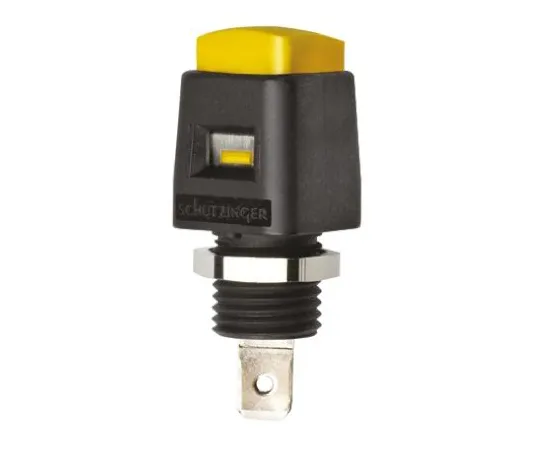 64-0517-63　Yellow quick release terminal, 6.3mm tab　ESD 498 / GE