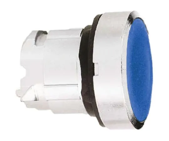 64-0497-84　Schneider Electric Harmony XB5 Series, Blue Push Button Head, Spring Return, 22mm Cutout　ZB5AW563