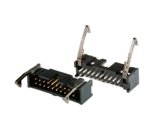 64-0396-06　TE Connectivity AMP-LATCH, 34 Way, 2 Row, Straight PCB Header　1-1761606-1