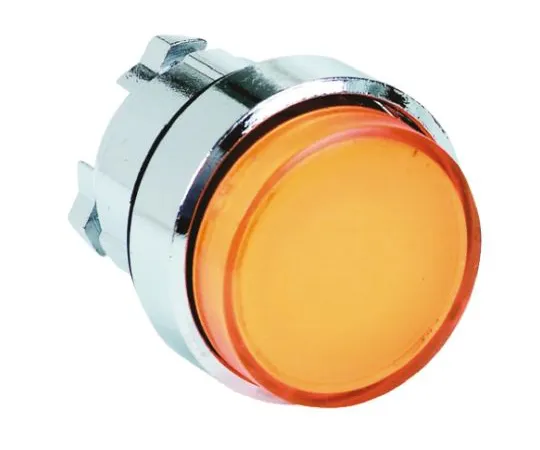 64-0498-34　Schneider Electric Harmony XB4 Series, Orange Push Button Head, Spring Return, 22mm Cutout　ZB4BW153