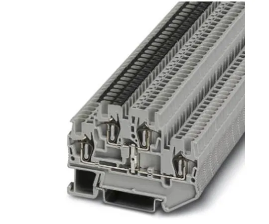 64-0636-85　Phoenix Contact, STTB 1.5-PV Series , 500 V Spring Cage, Spring Cage Termination　3031526