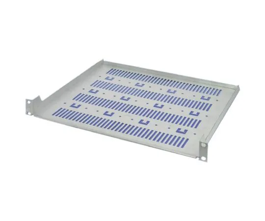 64-0408-85　Schroff Grey 1U Cantilever Shelf, 390mm x 447mm　20118783