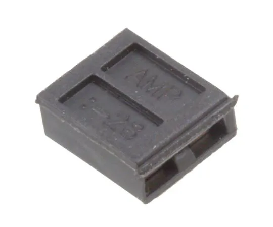 64-0381-74　TE Connectivity Shunt Female Straight Black Open Top 2 Way 1 Row 2.54mm Pitch　1-881545-4