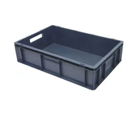 64-0423-11　RS PRO 27L Grey PP Euro Containers, 150mm x 400mm x 600mm　725-9167