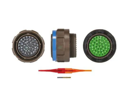 64-0572-43　Souriau 8D Series, 41 Way Cable Mount MIL Spec Circular Connector Plug, Socket Contacts,Shell Size 21, Screw Coupling,　8D521W41SN