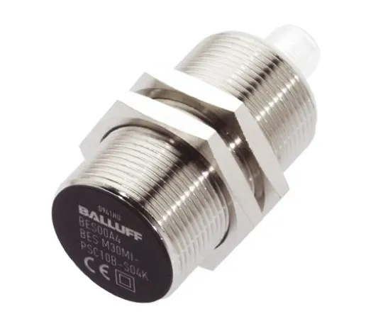 64-0627-56　BALLUFF Inductive Sensor 15 mm Detection, M30 x 1.5, PNP-NO, 65mm Length, 10 → 30 V dc supply voltage　BES M30MI-PSC15B-S04G