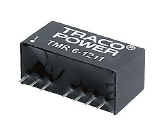 64-0531-53　TRACOPOWER TMR 6 6W Isolated DC-DC Converter Through Hole, Voltage in 9 → 18 V dc, Voltage out ±5V dc　TMR 6-1221