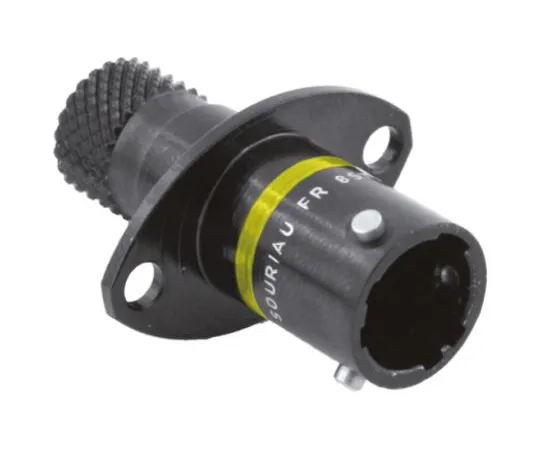 64-0547-25　Souriau 8STA Series Panel Mount Connector, 6 contacts Socket　8STA00835PA