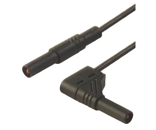 64-0681-48　Hirschmann Test & Measurement Test lead, 32A, 1000V ac/dc, Black, 1m Lead Length　934083100