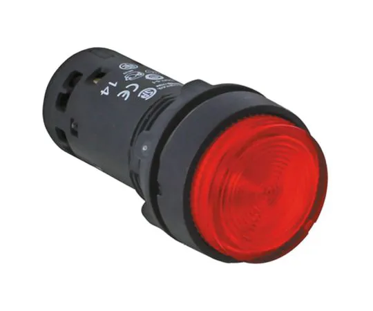 64-1372-31　Schneider Electric, Harmony XB7 Illuminated Red Round Push Button, NO, 22mm Latching Screw　XB7NJ04B1
