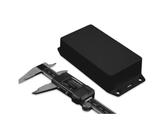 64-1389-08　Hammond 1591, ABS Enclosure, IP54, Flanged, 113.82 x 63.32 x 28.25mm　1591XXBSFLBK