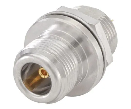 64-1398-84　Rosenberger 50Ω Straight Panel Mount Bulkhead Fitting N Type Connector, jack, Solder Termination, 0 → 11GHz　53K501-200N5