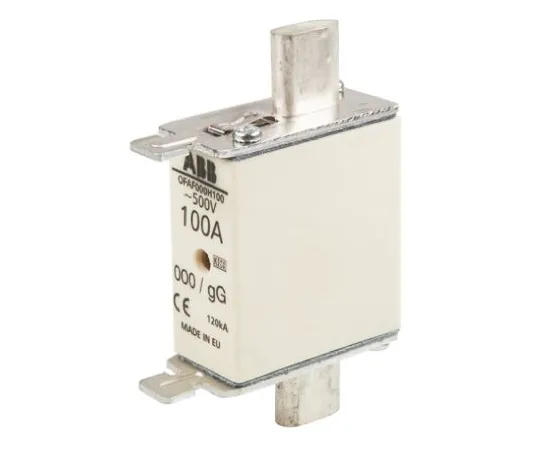 64-0646-46　ABB 100A 0 HRC Centred Tag F***, gG, 500V　OFAF000H100  1SCA022627R1550