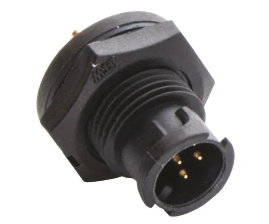 64-1340-67　Amphenol AU Series Miniature Panel Mount Connector, 6 contacts Socket　AU-06PMMS-LC7001