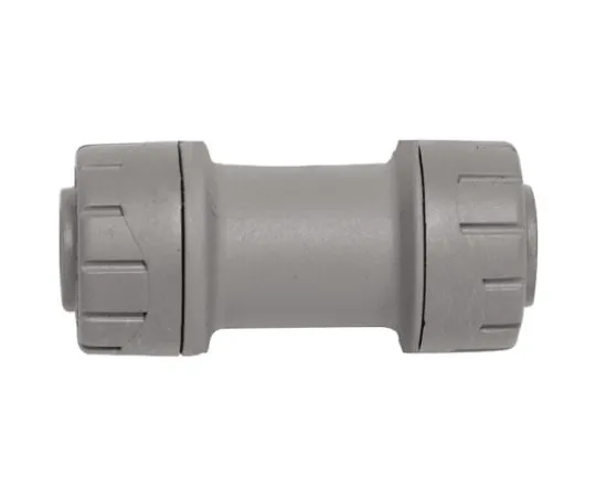 64-0663-63　Polyplumb Push Fit Fitting Straight Coupler, 15mm od　PB015-10