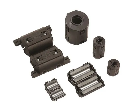 64-1344-68　KEMET Openable Ferrite Ring, 16.5 x 21 x 16.5mm, For Consumer Electronics, Apertures: 1, Diameter 6mm　ESD-SR-100