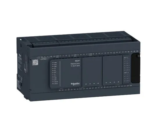 64-1321-61　Schneider Electric Modicon M241 PLC CPU, Ethernet, ModBus, Profibus DP, USB Networking Mini USB Interface, 128000 Steps　TM241C40U
